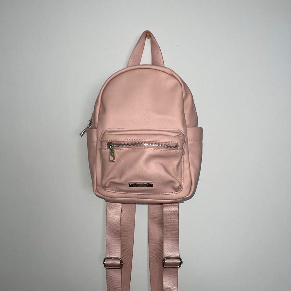 Small baby pink backpack